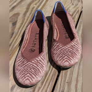 ROTHY’S The Flat Desert Sand Metallic (7.5)